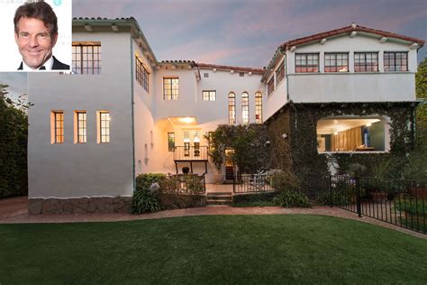 Dennis Quaid Lists 65 Million Mansion After Divorce Spanish Style