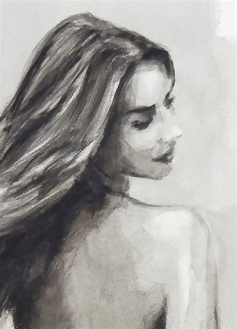 Untitled Female Nude XIV Painting By Andros Karr Saatchi Art