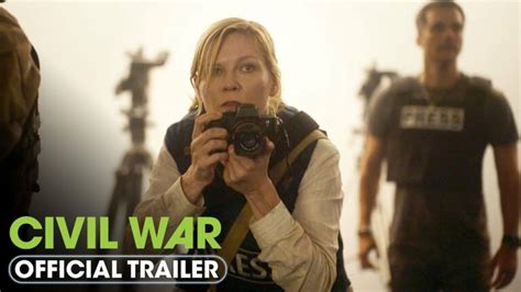 Civil War 2024 Official Trailer Kirsten Dunst Cailee Spaeny