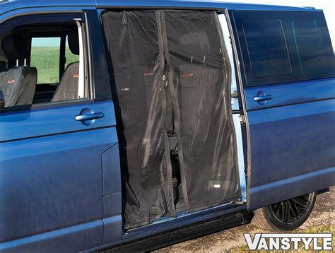 For Vw T5 Transporter 1015 Sliding Door Magnetic Mosquito Fly Screen Net Camper Ebay