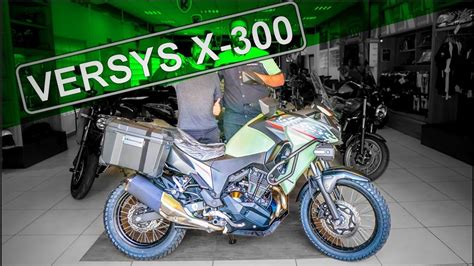 Versys X 300 2023 Tirando da CONCESSIONÁRIA YouTube