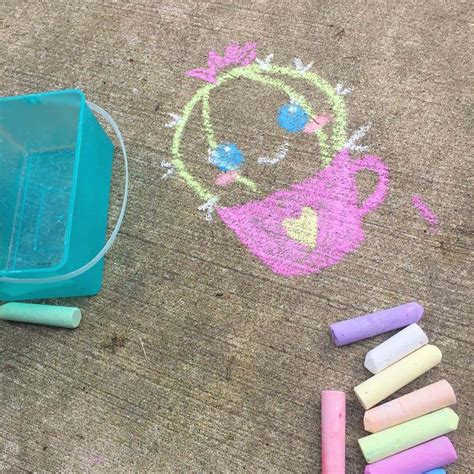 30 Easy Sidewalk Chalk Ideas That Will Keep Kids Busy For Hours