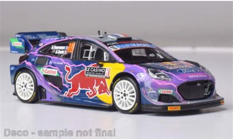 Modellautos Ford Puma 1 43 IXO Rally1 No 16 WRC Rally Monte Carlo 2022