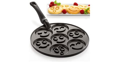 Nordicware Smiley Faces Pancake Pan 50 Lovely Items For The Perfect Breakfast In Bed