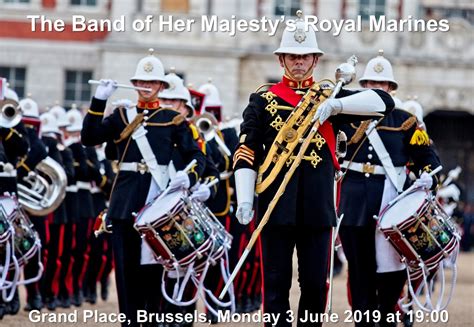 Uk Royal Marines Band To Perform In Grand Place On Monday Evening The Bulletin