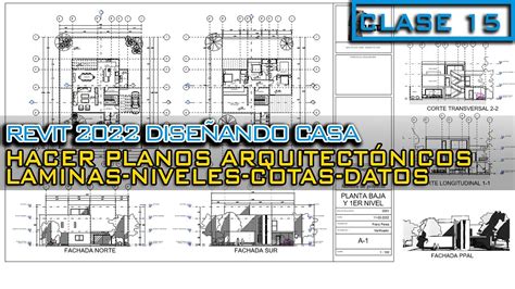 HACER PLANOS ARQUITECTÓNICOS EN REVIT 2022 Y EXPORTARLOS PARA IMPRIMIR