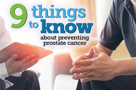 9 Things To Know About Preventing Prostate Cancer Cancer Care Healthy News Blog Lee Health