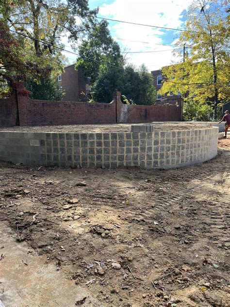 Trinity Park Carport Screen Porch And Retaining Wall G Crabtree Spaces