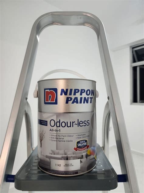 Nippon Paint Odour Less All In L White Everything Else On