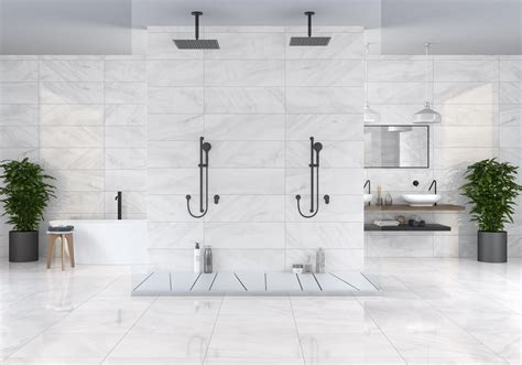 Azulejo Artens Marmi 30x90 Cm Blanco Leroy Merlin