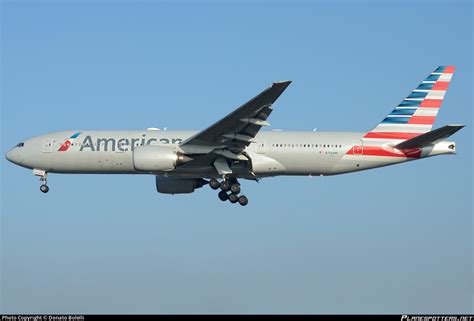 N756AM American Airlines Boeing 777 223 ER Photo By Donato Bolelli