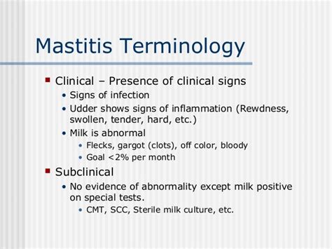 Mastitis