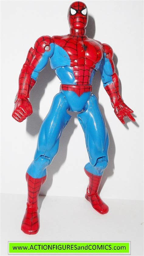 Spider Man The Animated Series Super Poseable Spider Man Toy Biz