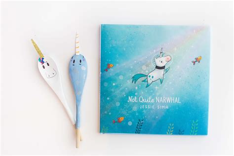 DIY Spoon Puppets inspired by "Not Quite Narwhal" · Book Nerd Mommy