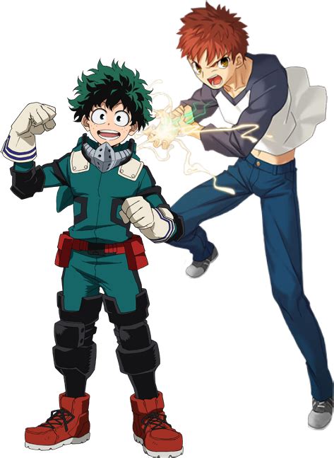 Download Deku Vs Shirou Boku No Hero Academia Deku Suits Full