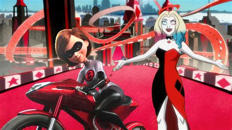 Elastigirl Racing on Harley Highway by JakeyFrolloGothel on DeviantArt