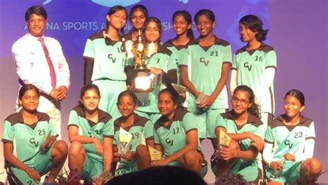 Mylapore Times Chettinad Vidyashrams Girls Basketball Team Wins Trophy