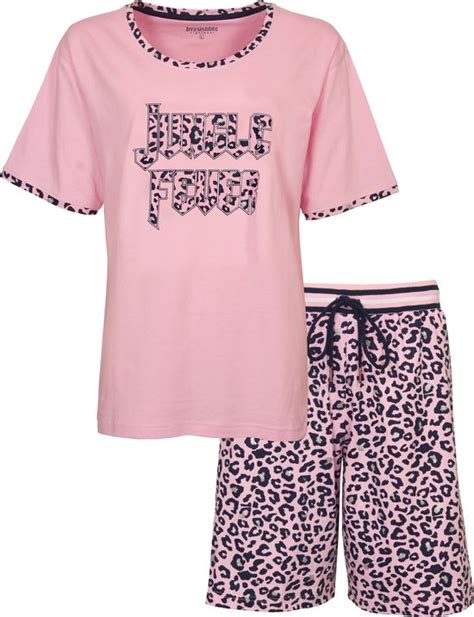 Irresistible Dames Shortama Pyjama Set Roze Maat S Bol