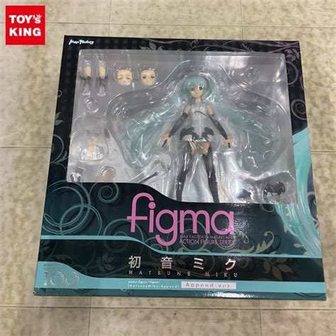 Yahooオークション 1円〜 未開封 Figma 100 初音ミク Append Verd