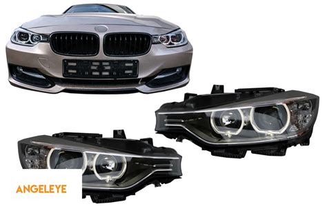 Faruri Angel Eyes Compatibil Cu Bmw Seria F F Xenon