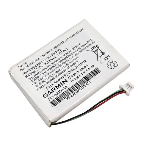 Genuine Garmin 3 7V Li Ion Battery 361 00056 05 For PRO 70 550