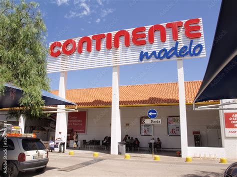 Continente Modelo Supermarkets In Portugal Stock Photo Adobe Stock