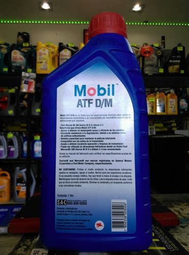 Atf Mobil Dexron Iii H, 1l , D/m Transmisiones Automáticas | Cuotas sin ...