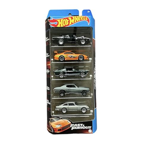 Hot Wheels Fast Furious Rapido Y Furioso Supra 5 Pack Unlimited Mx