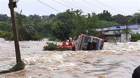 Heavy Rain Flash Floods Leave Telangana Inundated Cond Nast