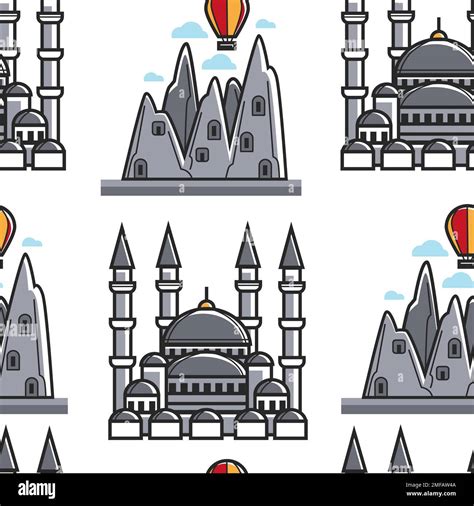 Sultan Ahmed Mosque Tomb View Stock Vector Images Alamy