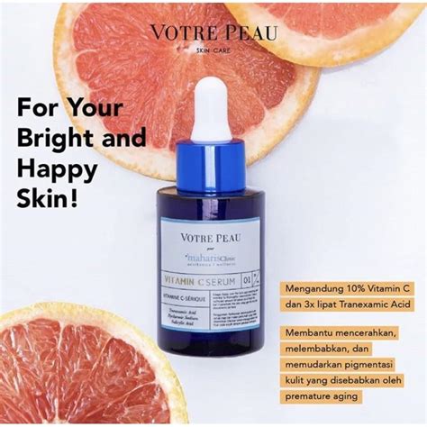 NEW Votre Peau Vitamin C Serum Pour Maharis Clinic With Tranexamic