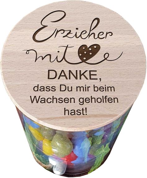 My Sweetheart Abschiedsgeschenk Erzieherin Geschenk Xl Glasbeh Lter