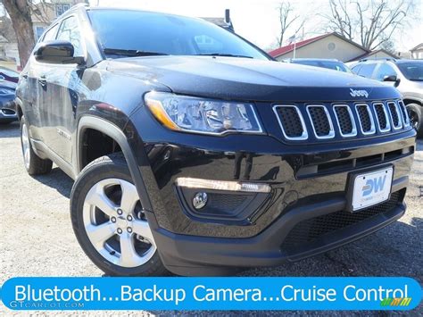 Diamond Black Crystal Pearl Jeep Compass Latitude X