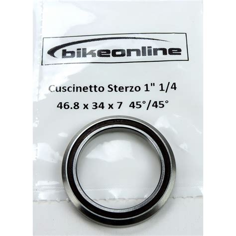 Bikeonline Cuscinetto Serie Sterzo 1 1 4 46 8x34x7mm 45 45 27 6g