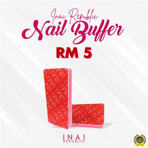 Inai Republic Nail Buffer Buffer Kuku Shopee Malaysia