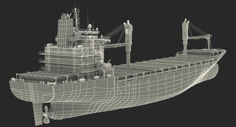 Container Ship 3D model | 3D Molier International