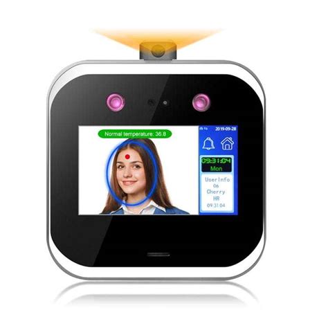 Tcpip Automatic Temperature Detection Dynamic Face Recognition Access