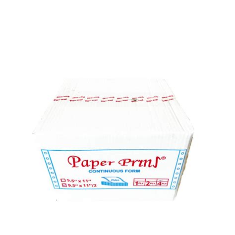 Jual PAPERPRYNS CONTINUOUS FORM 9 5 X 11 2 ISI FULL 4PLY PMKH PRS