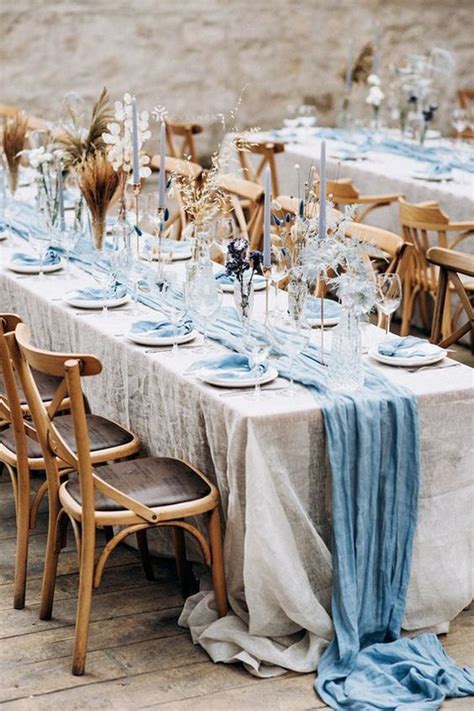 Pin By Pav N On Party Blue Wedding Decorations Blue Themed Wedding