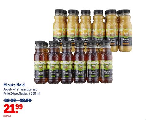 Minute Maid Aanbieding Bij Makro 1Folders Nl