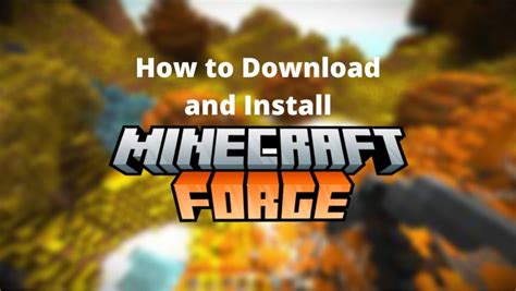 How to download and install Forge in Minecraft - EliteCreatures - 3D ...