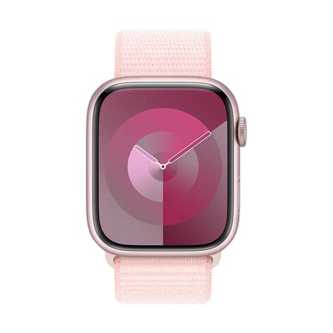 Hebilla Apple Sport Rosa Claro Para Apple Watch Mm Accesorios Para