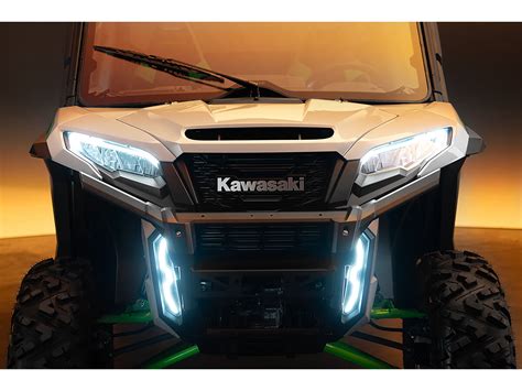 New 2024 Kawasaki RIDGE XR HVAC Ice Gray Utility Vehicles In Berkeley