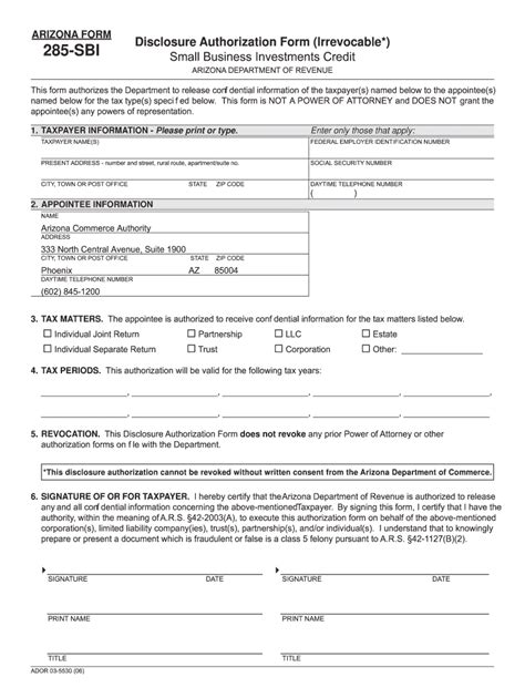 Form Az Dor B Fill Online Printable Fillable Blank Pdffiller