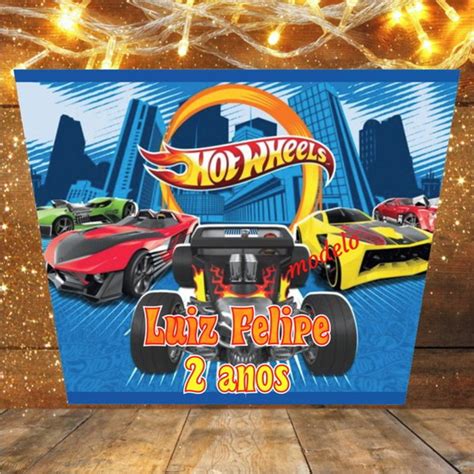 Adesivo Balde De Pipoca Hot Wheels Elo Produtos Especiais