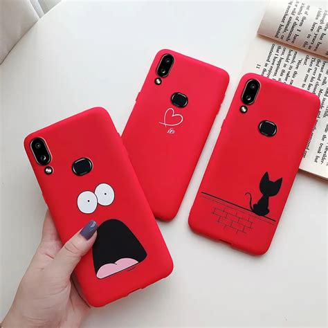 For Samsung A10s Case Cover Tpu Cute Soft Silicone Phone Back Cover For