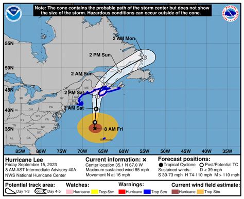 Maine Governor Declares State Of Emergency As Hurricane Lee Approaches