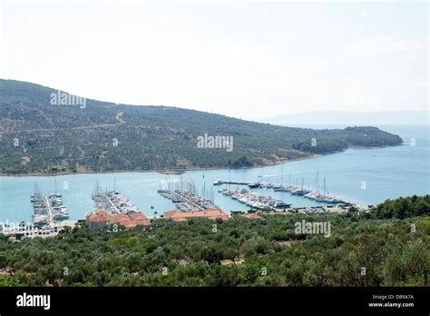 Marina Cres Town Cres Island Kvarner Gulf Croatia Stock Photo Alamy