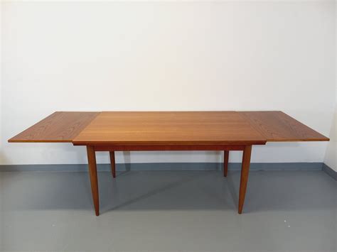 Vintage Scandinavian Style Dining Table In Teak S For Sale At Pamono