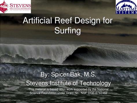 PPT - Artificial Reef Design for Surfing PowerPoint Presentation, free ...